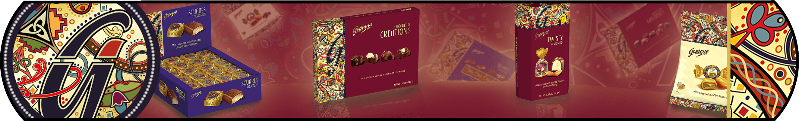 Goplana Chocolate Banner